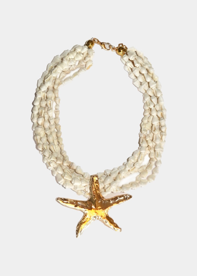 Collar Seashell Blanco